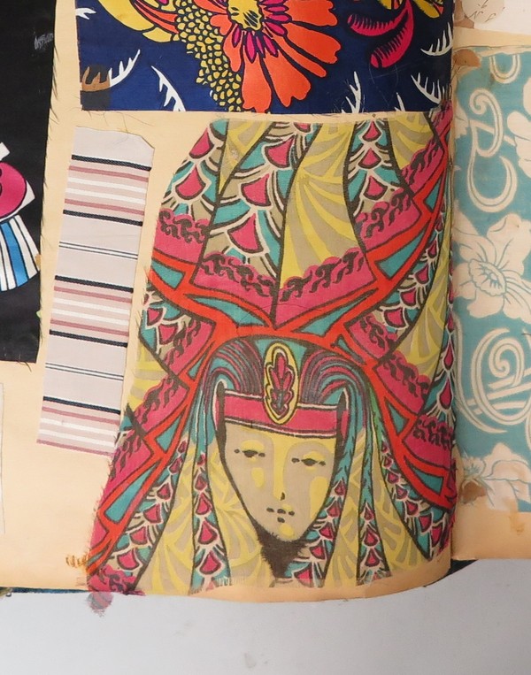 Buntes Muster eines Pharaos