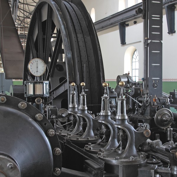 Dampffördermaschine der Zeche Hannover