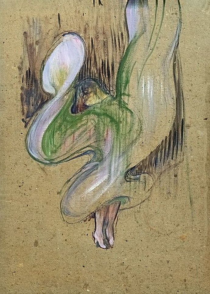 Loïe Fuller, gemalt von Henri de Toulouse-Lautrec  (1864–1901)