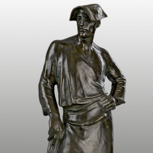 Bronze-Skulptur Hammerschmied